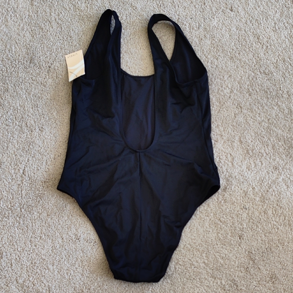 Lively Black One-Piece Swimsuit - Picture 2 of 6